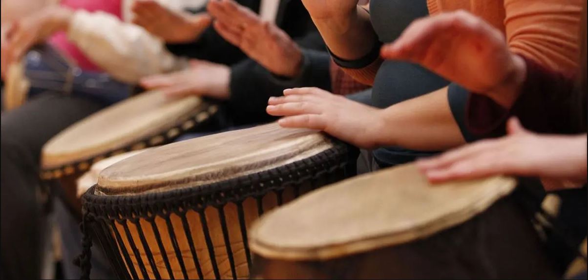 Drumming Circle at Wye Marsh Wildlife Centre