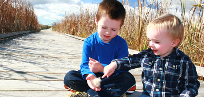 Children on the Boardwalk